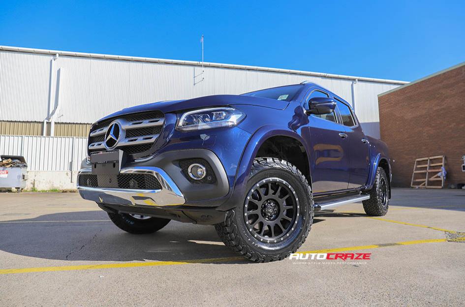 MERCEDES X CLASS CALIBRE SATIN BLACK